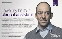 "I owe my life to a clerical assistant"