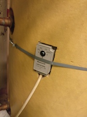 Hot water not very hot
