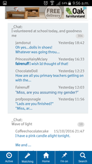 Threads I'm on not displaying....