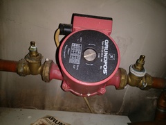 Hot water not very hot