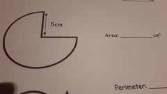 Maths Homework - could someone please help with finding area and perimeter of odd shapes