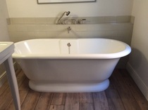 Tell me about your beautiful freestanding baths…