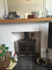 Should we keep this surround for our wood burner?