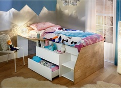 Would a cabin bed or mid sleeper be ok for a 3 year old?