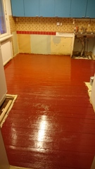 How to get paint off a wooden floor?