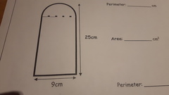 Maths Homework - could someone please help with finding area and perimeter of odd shapes