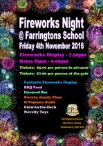 Farringtons School Firework Night