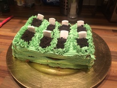 Where best to store cake if I have no airtight tin?