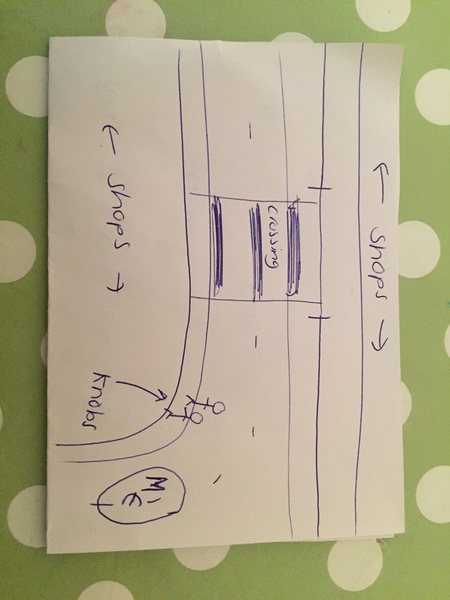 To shout out of my window at these twats? (With diagram)