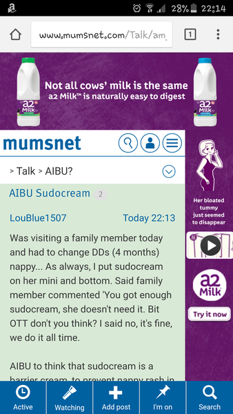 Small font on mobile... Sometimes