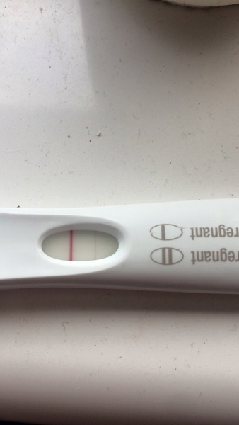 very very faint line on pregnancy test