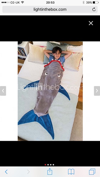Mermaid blanket equivalent for ds