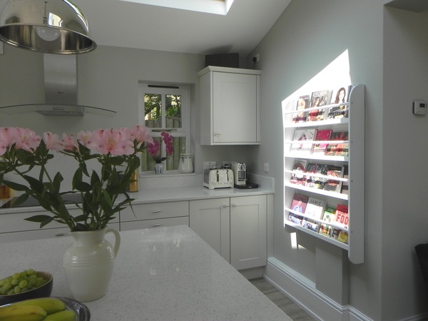 If you have white quartz / stone counters / vanity tops in your bathroom (or kitchen), what brand & colour do you have?