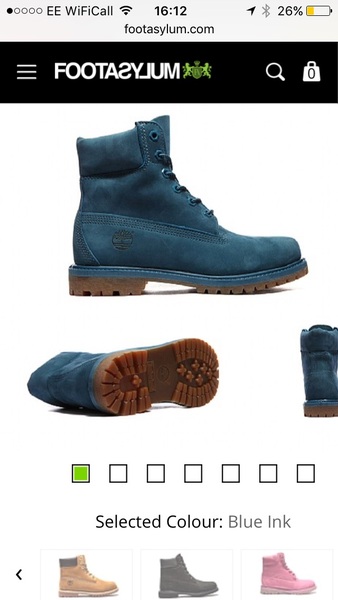 Blue timberlands?