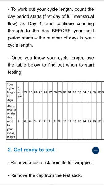 CB ovulation test around day 30 of 33 day cycle and got fixed happy face