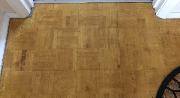 Updating wood floor