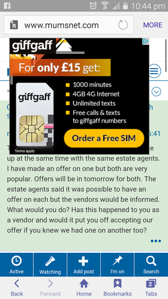 Huge, intrusive adverts driving me slowly bonkers!
