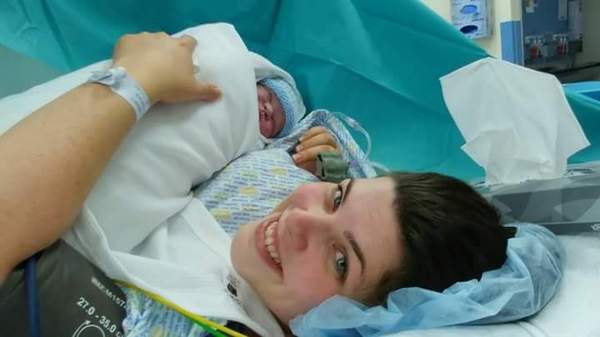 Any have any nice stories of giving birth??