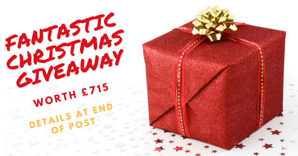 Win £715 Giveaway. One lucky winner will win all 4 fantastic prizes
