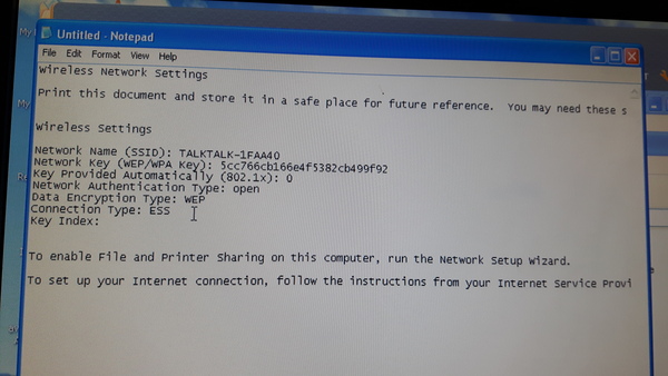 Please help adding pc to wifi?
