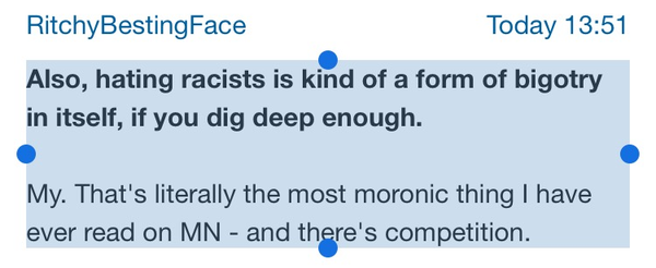 Can you be friends with a racist?