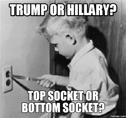 To think mumsnet should be opening supporting Hillary