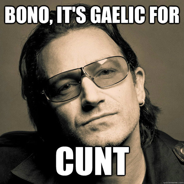 Bono wins a Glamour woman of the year award