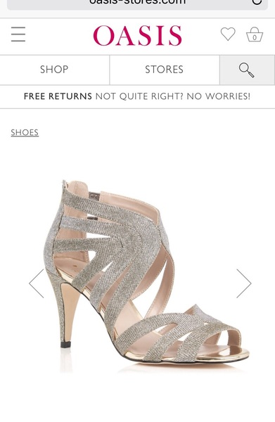 Silver sandals??