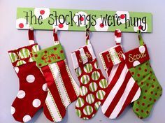 Stockings. No Mantelpiece
