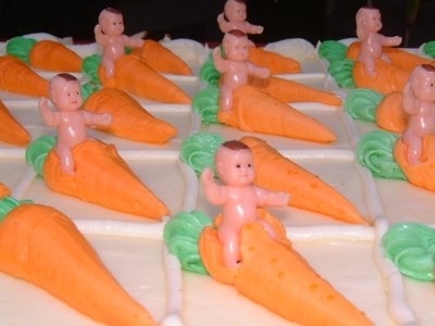 How's this for the most inappropriate baby shower cake?