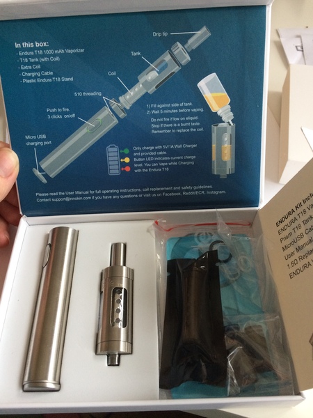Innokin Endura T18 vaping system