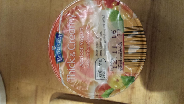 To only want to buy apricot yogurt?