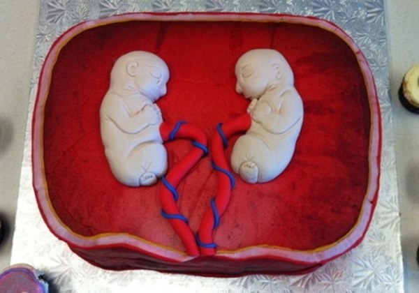 How's this for the most inappropriate baby shower cake?