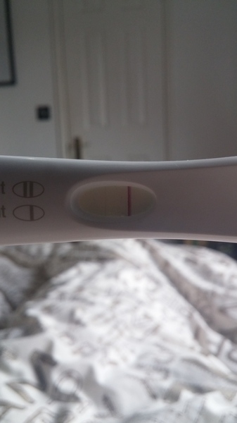 very very faint line on pregnancy test