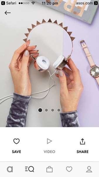 Rose gold coloured headphones under £30