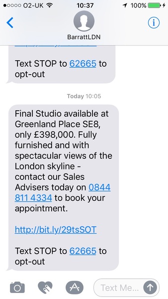 To ask about experiences of selling property in London now?