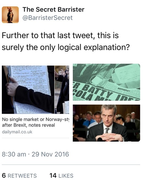 Westministenders. Boris has lost it. Time for that emergency budge--- er tax giveaway.