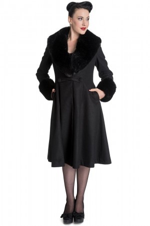What scarf with a faux fur collar?