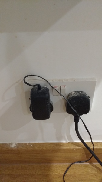 Mystery plaster dust