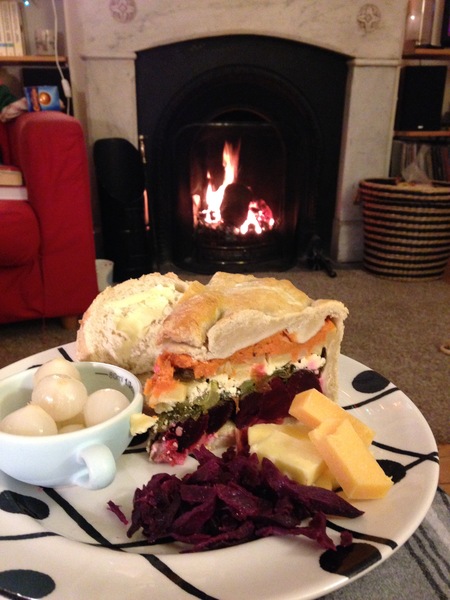 Vegetarian Christmas food