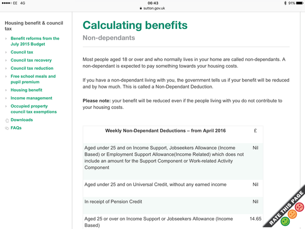 Housing benefit savings, Any help ? Feel sick