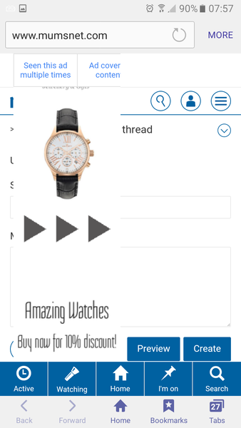 Huge, intrusive adverts driving me slowly bonkers!
