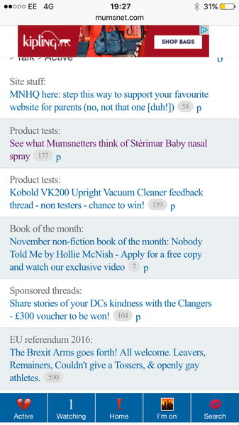Site looks weird - pic included!