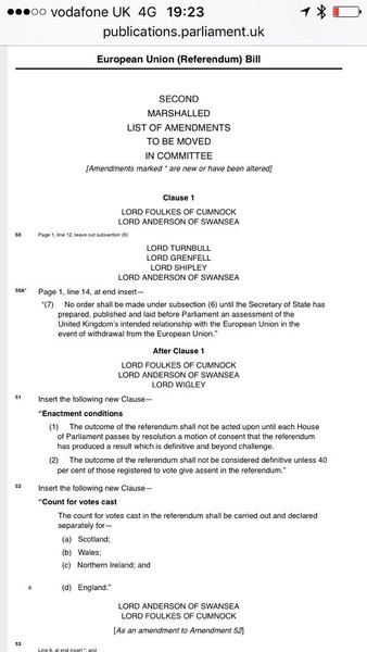 Westministenders. Boris needs to learn from Yoda. Brexit Episode IV: A New Hope?