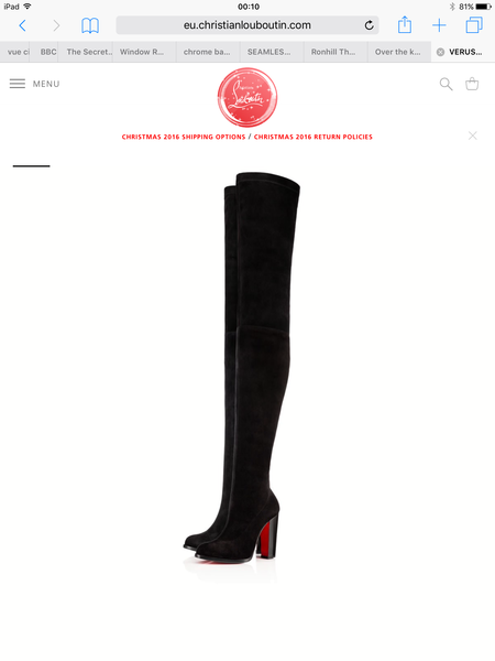 Over the knee boots
