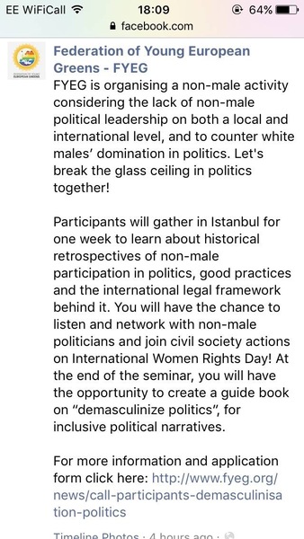 Green Party are at it again