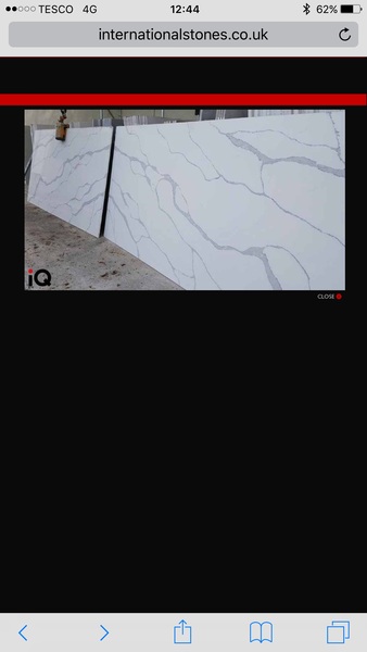 Alternatives to Carrara marble for worktops