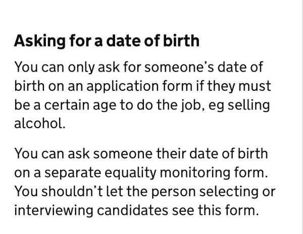 Is 48 too old to a future Employer?