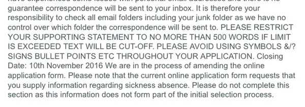 Sickness details and application forms