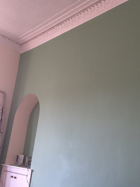 Anyone with green sitting room walls?